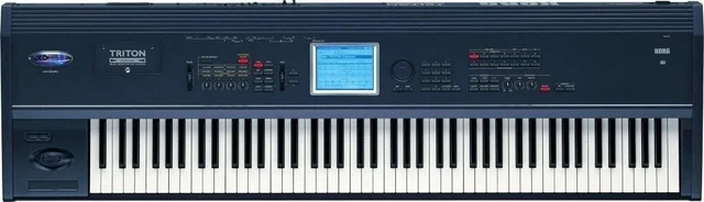 Fonction de synthétiseur de clavier KORG TRITON Extreme 88 touches testée...