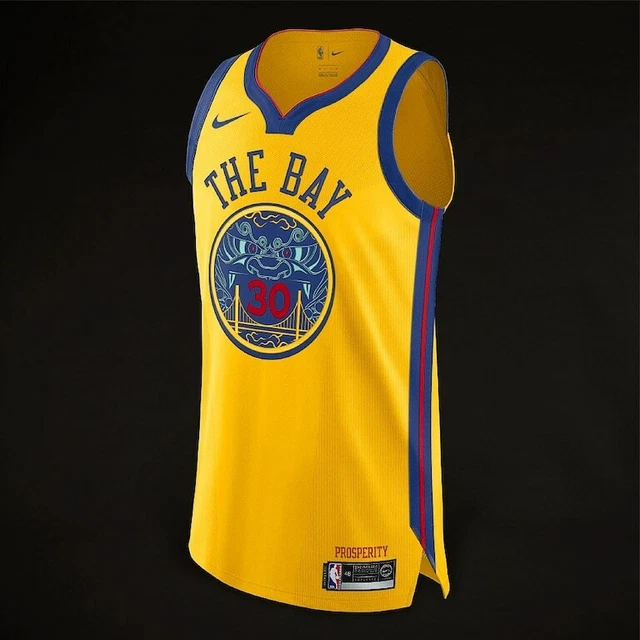 NWT Golden State Warriors Nike Chinese Heritage THE BAY Steph