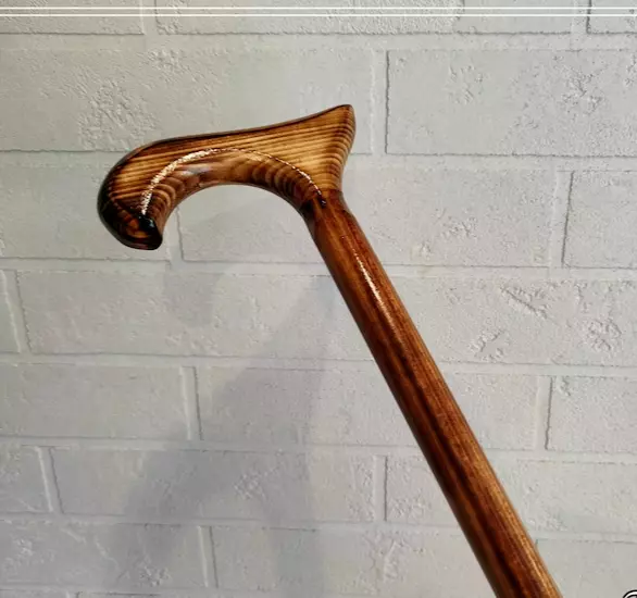Rosewood walking cane stick, Elegant walking stick from wood Solid cane Durable