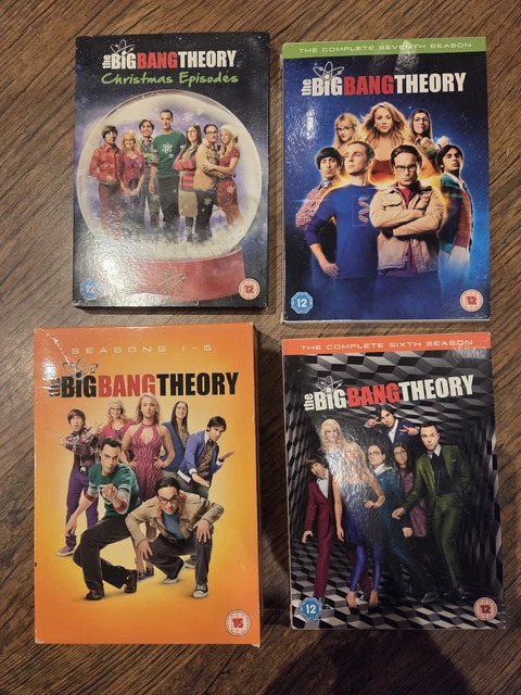 BIG BANG THEORY Dvd Box Set Season 1-5, 6Th & 7Th Season And Christmas ...