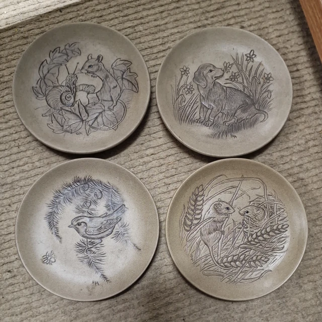 A Vintage Limited Edition Poole Pottery Plate From the British Garden