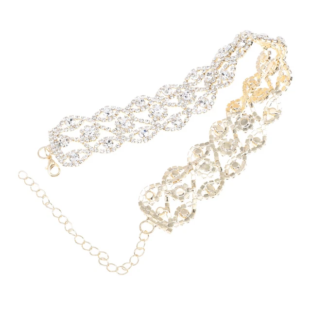 Halskette Mit Strasskragen Halskette Mit Diamant Schmuck Halskette Zubehör