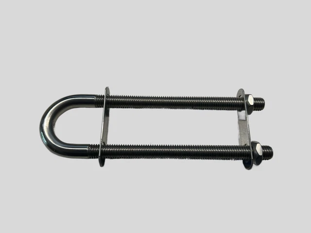 Stainless Steel Boston Whaler Exterior Bow Eye & Interior Bow Eye With Thread Stud - 6 Inch