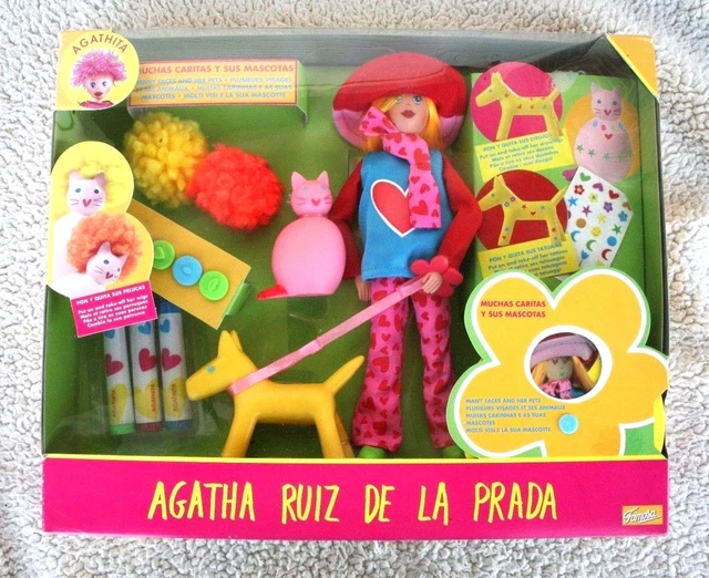 MUÑECA AGATHITA MUCHAS Caras y sus Mascotas (AGATHA RUIZ PRADA, 2003 DOLL) NUEVA EUR 59,95 - PicClick IT MUÑECA AGATHITA MUCHAS Caras y sus Mascotas (AGATHA RUIZ PRADA, 2003 DOLL) NUEVA EUR 59,95 - PicClick IT