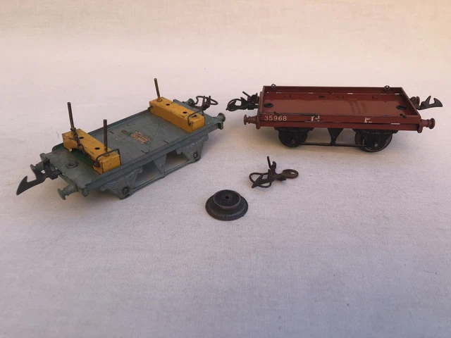 Wagon à Bois LNER Hornby O – Tôle – N°2 – Longueur 32cm – 1923/40 – Bon état