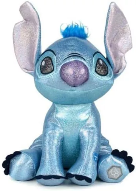 STITCH Peluche Disney Centenario Originale Edizione Limitata 35 cm Cromato Suono