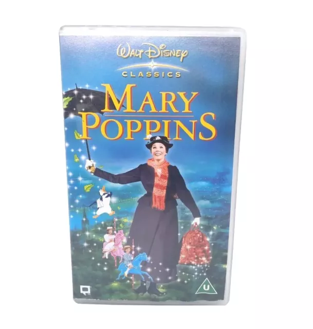 Mary Poppins VHS Video Tape Walt Disney Classic