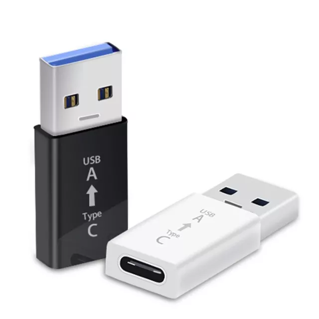 Type C Female to USB 3.0 A Male Adapter Converter Fast Charger Connector OTG