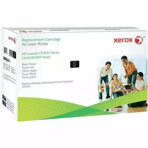 Xerox replacement toner to HP CE250X black 106R02137