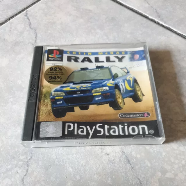 PS1 : COLIN MCRAE RALLY - Completo, ITALIANO ! PLAYSTATION 1 PSONE