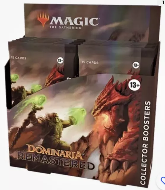 Magic the Gathering Dominaria Remastered Collector Booster Box