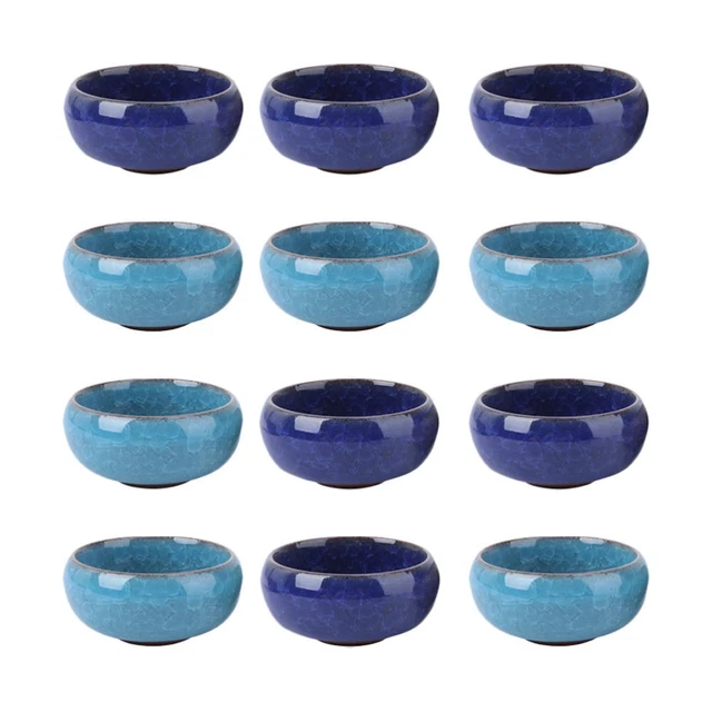 12pcs Garten Töpfe Pflanzer Keramik Blumen Pflanzer Porzellan Garten Topf für