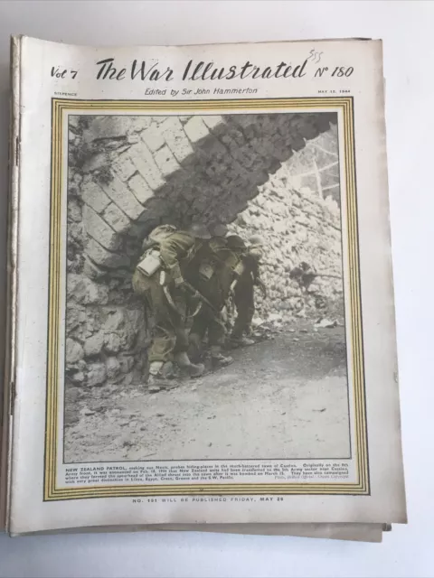 The War Illustrated Vol.7 Year 1944 x 27 Magazines