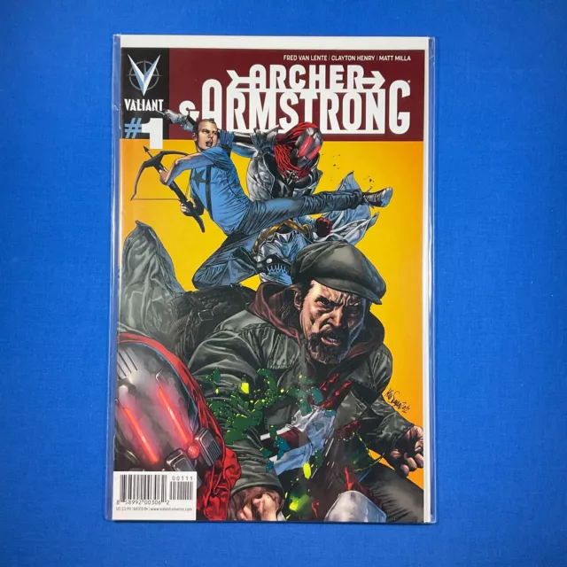 Archer & Armstrong #1 Cover A First Printing Valiant Comics Entertainment 2012