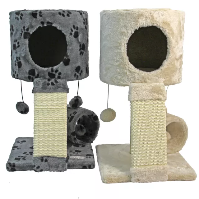 Cat Tree Scratching Post Multilevel Activity Centre Kitten Climbing Tower Toy