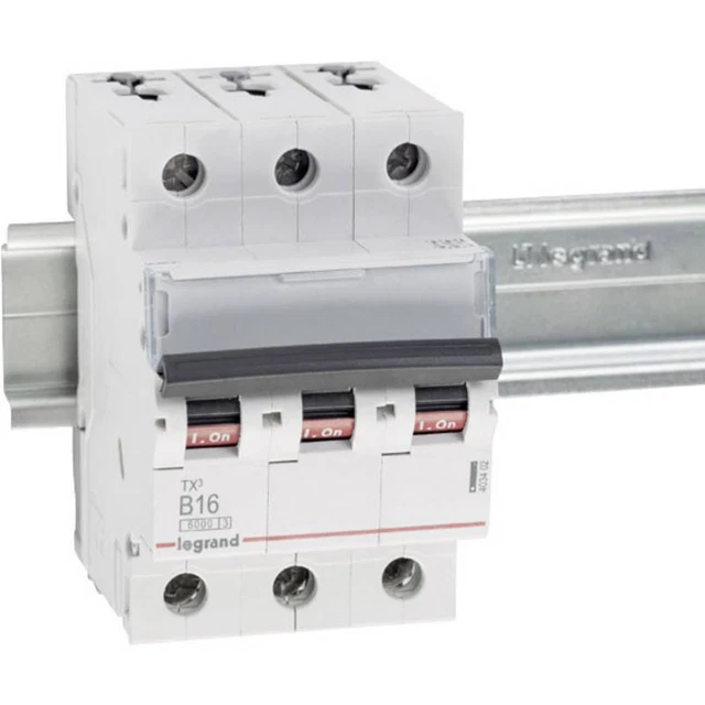 Interruttore Magnetotermico 3 Poli 400V 10A - Modello DZ47-63 Per Pannelli Solari E Sistemi DC/AC
