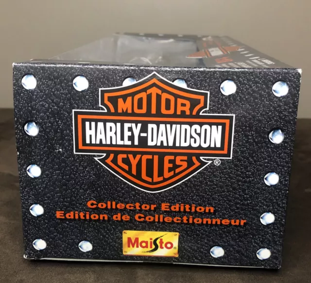 Harley Davidson Collector Edition 3 Pack 1:18 Die Cast Metal Motorcycles 2