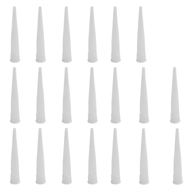 Ugelli in plastica base filettata per pistole Caulking confezione da 20 per facile maneggevolezza
