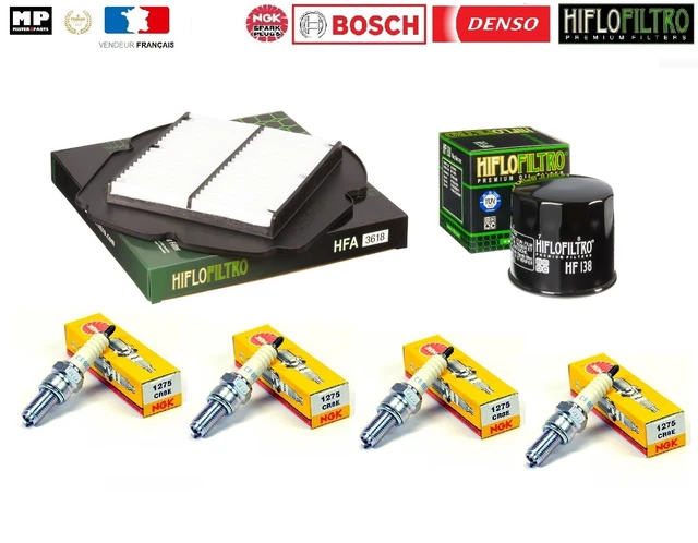 Pack Révision Complète Suzuki GSF Bandit 650 2007-2008 - Filtres, Huile Motul, Bougies - Marque Gazoobike