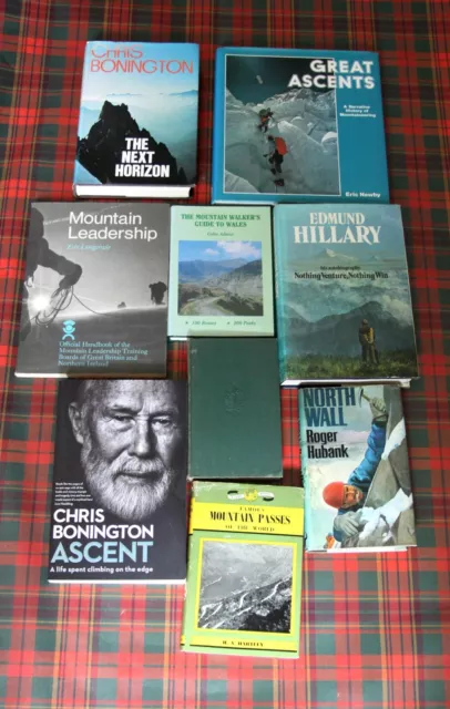 15 Climbing/Mountaineering Books - Job Lot