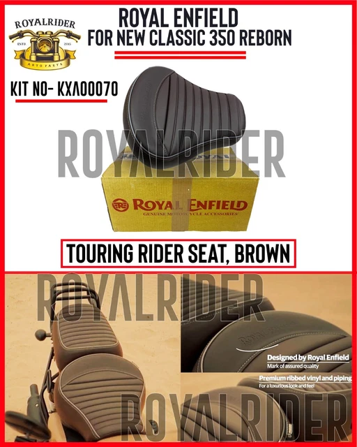 royal enfield classic 350 touring seat