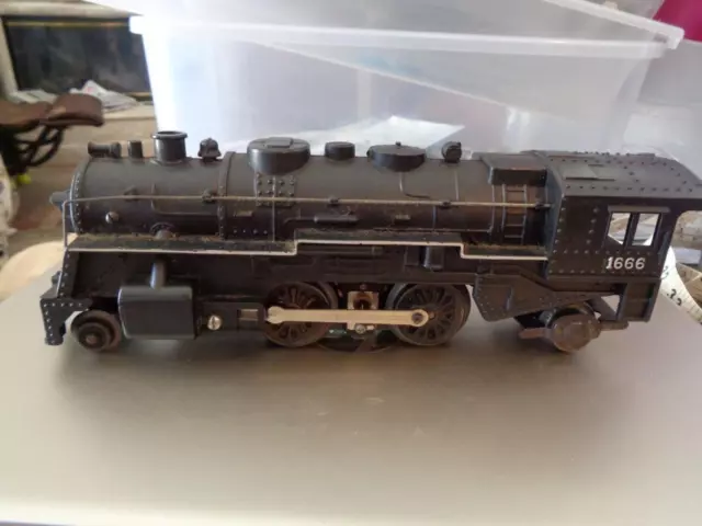 Marx O Gauge Scale Model Train Railroad 1666 Locomotive Engine