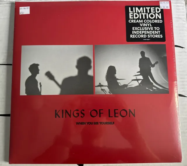 Kings of Leon When You See Yourself Indie Exclusive 2LP Cream Colored Vinyl