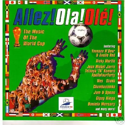 Rare-Allez Ola Ole-1987-Fifa World Cup - Official Soundtrack-[5264]-20 Track-CD