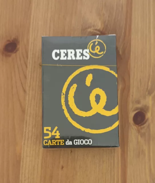 Mazzo carte da gioco birra Ceres Breweriana playing cards beer