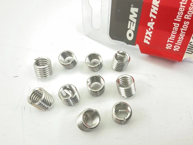 OEM Tools 25603 Fix-A-Thread Inserts UNC 1/4"-20 X 1.5D - 10 Pack