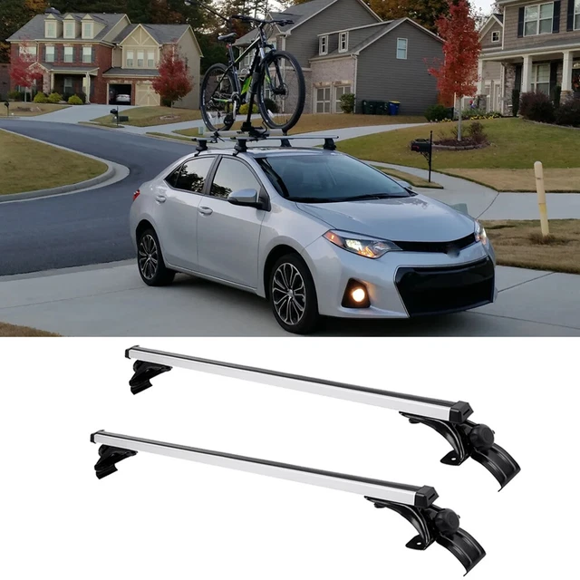 FOR TOYOTA COROLLA Camry 48" Top Roof Rack Cross Bar Luggage Cargo Carrier Rail £129.49