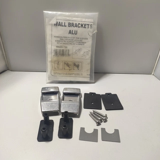 Fiamma Alu Wall Brackets For Awning Legs. 98655-728