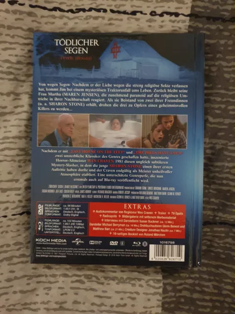 Wes Craven - Tödlicher Segen - Uncut Blu Ray/DVD Mediabook 2