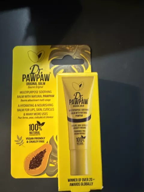 Dr. Pawpaw Original Multipurpose Balm For Lips, Skin, Cuticles & More 0.33 oz