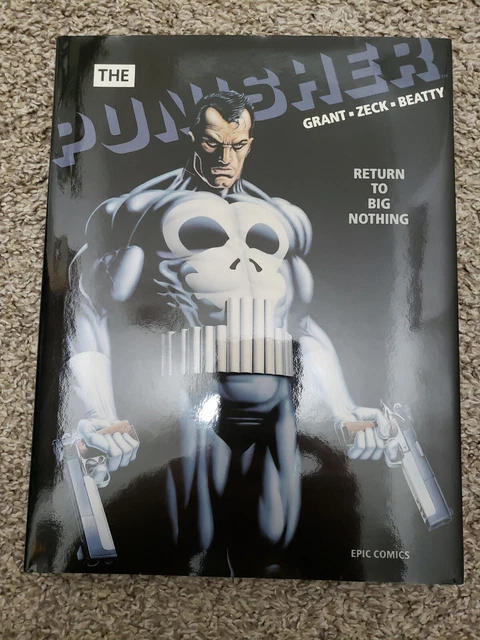 MARVEL EPIC GRAPHIC NOVEL THE PUNISHER RETURN TO THE BIG NOTHING HC unread