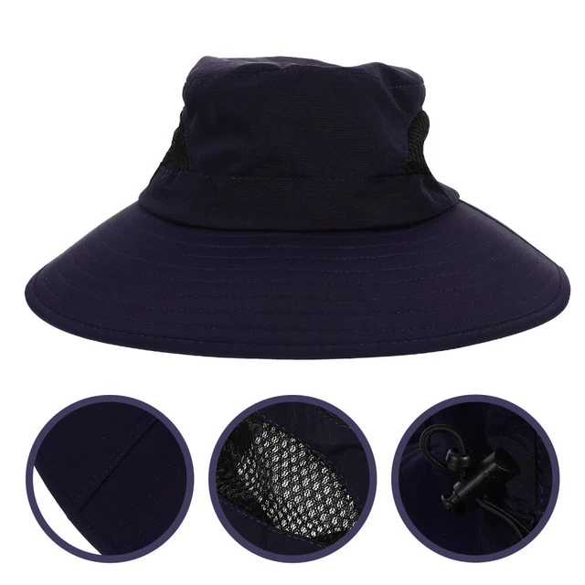 Chapeau de jardinage de pêche UV Protection Hat à bord large chapeau de soleil