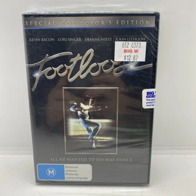 Footloose DVD Region 4 Brand New Sealed Free Postage AU Seller