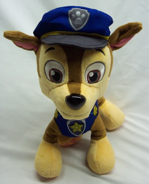 NICK JR. PAW Patrol BILINGUAL TALKING CHASE POLICE DOG Plush STUFFED