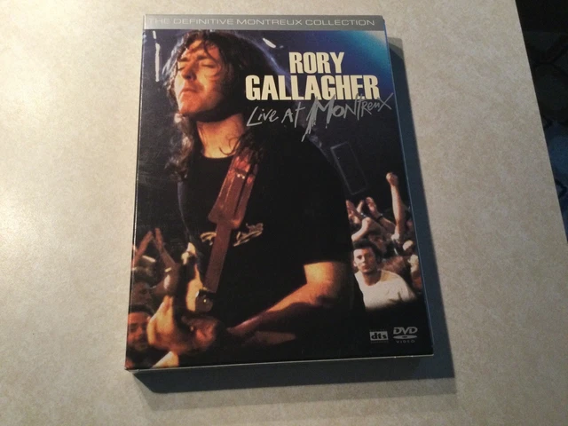 RORY GALLAGHER LIVE at montreux DOUBLE DVD FREE POSTAGE MOORE, VAI