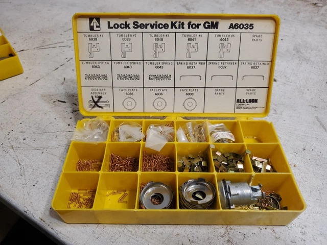 Locksmith Lock Service kit for GM A6035 Nos Tumbler parts auto Locksmith Lock Service kit for GM A6035 Nos Tumbler parts auto
