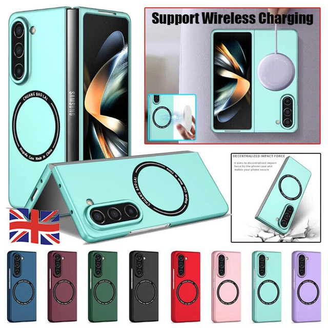 For Samsung Galaxy Z Fold 5 4 3 5G Magnetic Magsafe Case Shockproof Bumper Cover