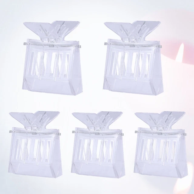 5/6/10 pz clip in plastica per apicoltura gabbia api regina cattura apicoltura clip strumento