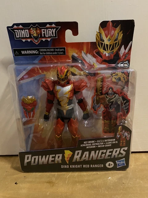 POWER RANGERS DINO Fury Dino Knight Red Ranger 5 Inch Figure £18.00 ...