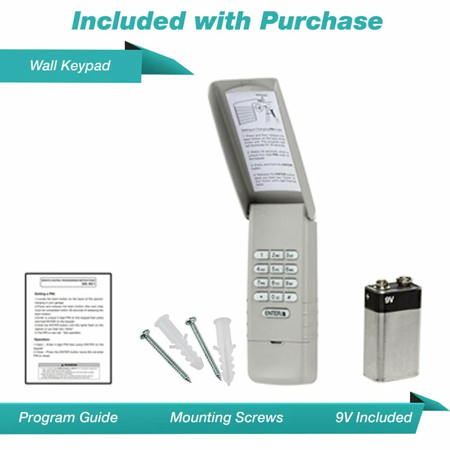 FOR LIFTMASTER SEARS Garage Door Keypad 877LM Opener £15.19 PicClick UK