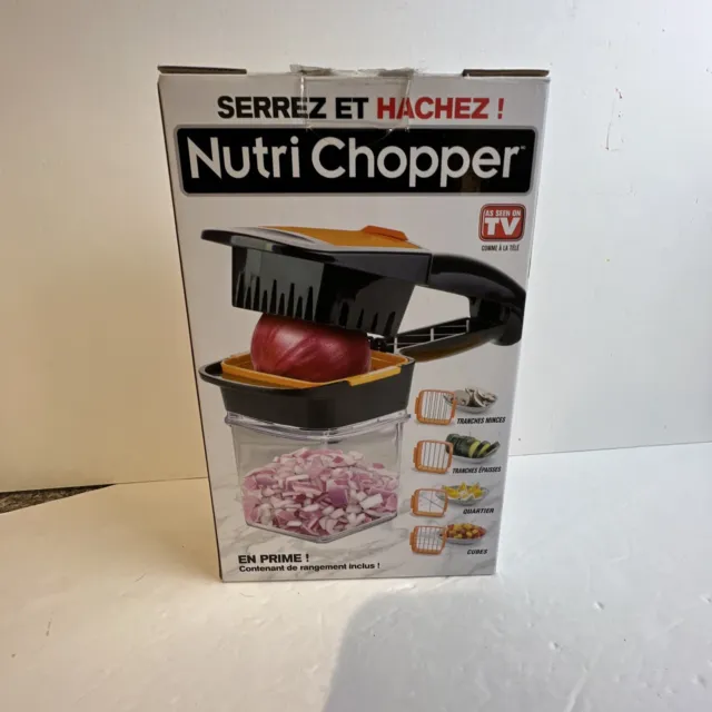 Cortadora de cocina portátil compacta 5 en 1 Nutri Chopper como se ve en TV
