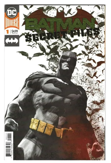 DC Comics BATMAN SECRET FILES #1 first printing cover A