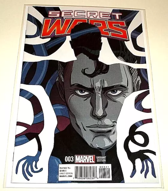SECRET WARS # 3 Marvel Comic (August 2015) VFN/NM Sauvage VARIANT COVER EDITION