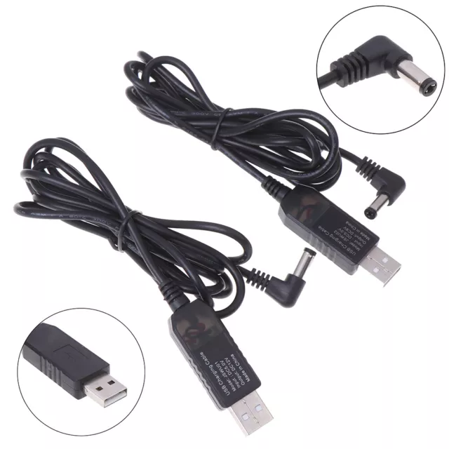 Usb Dc 5V To Dc 9V 12V Step Up Cable 2.1X5.5Mm Jack Connector Converter Wire*_*