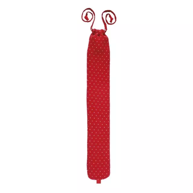 Sänger Wärmflasche Longi, Strickbezug Rote Königin, 2,5L Volumen, 77cm lang