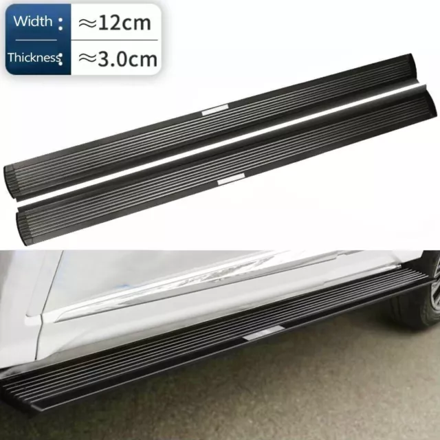 2Pcs Fit for VW Volkswagen Taos 2021-2024 Side Step Pedal Running Board Nerf Bar